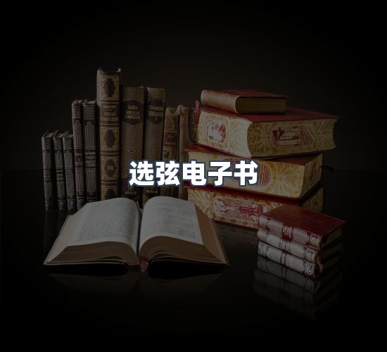 关于选弦电子书